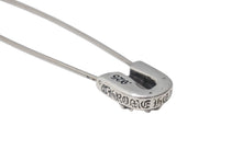 画像をギャラリービューアに読み込む, CHROME HEARTS クロムハーツ セーフティピン ラージ 1PD ペンダントトップ チャーム 重量約4.1g パヴェダイヤモンド 美品 中古 4c076112