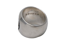 画像をギャラリービューアに読み込む, CHROME HEARTS クロムハーツ クラシック オーバルスターリング 重量約32.5g サイズ21.5号 .925/2002刻印 シルバ−925 美品 中古 4c076113