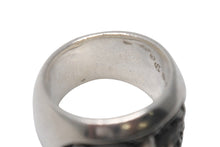 画像をギャラリービューアに読み込む, CHROME HEARTS クロムハーツ クラシック オーバルスターリング 重量約32.5g サイズ21.5号 .925/2002刻印 シルバ−925 美品 中古 4c076113