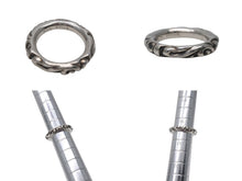 画像をギャラリービューアに読み込む, CHROME HEARTS クロムハーツ スクロールバンドリング 重量約8.8g サイズ17号 1994/.925刻印 シルバー925 美品 中古 4c076115