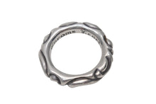 画像をギャラリービューアに読み込む, 極美品 CHROME HEARTS クロムハーツ スクロールバンドリング 重量約10.1g サイズ18号 1994/.925刻印 シルバー925 中古 4c076116
