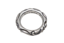 画像をギャラリービューアに読み込む, 極美品 CHROME HEARTS クロムハーツ スクロールバンドリング 重量約10.1g サイズ18号 1994/.925刻印 シルバー925 中古 4c076116