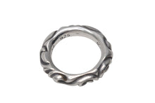 画像をギャラリービューアに読み込む, 極美品 CHROME HEARTS クロムハーツ スクロールバンドリング 重量約10.1g サイズ18号 1994/.925刻印 シルバー925 中古 4c076116