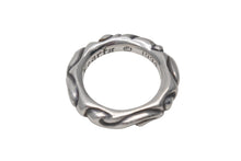 画像をギャラリービューアに読み込む, 極美品 CHROME HEARTS クロムハーツ スクロールバンドリング 重量約10.1g サイズ18号 1994/.925刻印 シルバー925 中古 4c076116