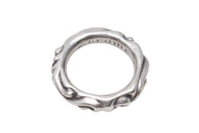 画像をギャラリービューアに読み込む, CHROME HEARTS クロムハーツ スクロールバンドリング 重量約7.4g サイズ12号 1994/.925刻印 シルバー925 美品 中古 4c076117