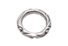 画像をギャラリービューアに読み込む, CHROME HEARTS クロムハーツ スクロールバンドリング 重量約7.4g サイズ12号 1994/.925刻印 シルバー925 美品 中古 4c076117
