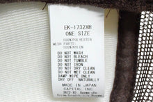 Load image into Gallery viewer, 新品未使用 KAPITAL キャピタル トラックキャップ 帽子 EK1732XH ポリエステル ブラウン 中古 4c076128