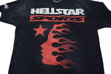画像をギャラリービューアに読み込む, 新品未使用 HELLSTAR ヘルスター FW24 Family Tee 半袖Tシャツ AE27B422 コットン ブラック レッド ホワイト サイズXL 中古 4c076163 正規品