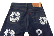 画像をギャラリービューアに読み込む, 新品未使用 DENIM TEARS デニムティアーズ LEVI'S リーバイス 501 プリント デニムパンツ W31 L34 中古 4c076165