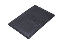 Load image into Gallery viewer, 極美品 YVES SAINT LAURENT イヴサンローラン カードケース パスケース GRZ568986Y YSLロゴ レザー ブラック 中古 4c076183