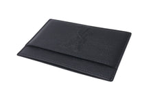 Load image into Gallery viewer, 極美品 YVES SAINT LAURENT イヴサンローラン カードケース パスケース GRZ568986Y YSLロゴ レザー ブラック 中古 4c076183