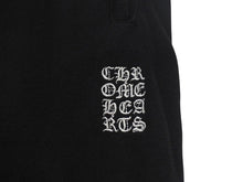 画像をギャラリービューアに読み込む, CHROME HEARTS クロムハーツ YNOT ワイノット ロゴ刺繍 スウェットパンツ アメリカ製 コットン ブラック サイズL 美品 中古 4c076184