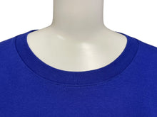 画像をギャラリービューアに読み込む, 極美品 CHROME HEARTS クロムハーツ バックスタープリントクルーネック 長袖Tシャツ コットン ブルー サイズXL 中古 4c076198