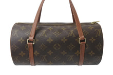 Load image into Gallery viewer, LOUIS VUITTON ルイヴィトン パピヨン26 ハンドバッグ M51386 モノグラム ブラウン ゴールド金具 美品 中古 4c076211