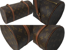 Load image into Gallery viewer, LOUIS VUITTON ルイヴィトン パピヨン26 ハンドバッグ M51386 モノグラム ブラウン ゴールド金具 美品 中古 4c076211
