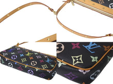 画像をギャラリービューアに読み込む, 極美品 LOUISVUITTON ルイヴィトン ポシェット アクセソワール アクセサリーポーチ M92648 モノグラム マルチカラー 村上隆 中古 4c076213