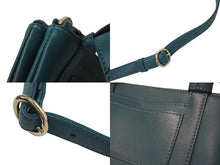 Load image into Gallery viewer, 極美品 CHANEL シャネル ウエストポーチ ウエストバッグ ベルトバッグ 27番台 ココマーク ラムスキン ブルー ゴールド金具 中古 4c076227