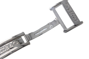 JACOB&CJacob &amp; Co. watch strap, original band with logo folding buckle, yellow with silver hardware, excellent condition, pre-owned, item number 4c076251