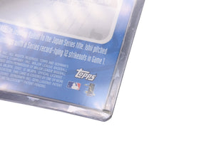 Very Good Condition Kazuhisa Ishii Los Angeles Dodgers 2002 Card Bat AUTHENTIC GAME-USED BAT Blue Used 4c076259