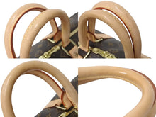 画像をギャラリービューアに読み込む, LOUIS VUITTON ルイヴィトン ボストンバッグ M41418 キーポルバンドリエール45 ブラウン PVC ヌメ革 ゴールド金具 良品 中古 4c076268