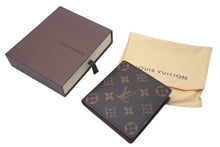 画像をギャラリービューアに読み込む, LOUIS VUITTON ルイヴィトン ポルトフォイユ マルコ 二つ折り財布 M61675 モノグラム ブラウン ゴールド金具 良品 中古 4c076281