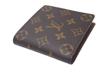 画像をギャラリービューアに読み込む, LOUIS VUITTON ルイヴィトン ポルトフォイユ マルコ 二つ折り財布 M61675 モノグラム ブラウン ゴールド金具 良品 中古 4c076281