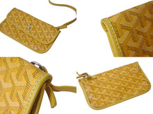 Load image into Gallery viewer, GOYARD ゴヤール サンルイGM バッグ トートバッグ STLOUIGMLTY08CL08P PVC レザー イエロー シルバー金具 良品 中古 4c076283