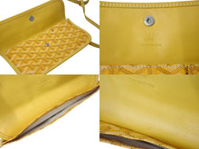 Load image into Gallery viewer, GOYARD ゴヤール サンルイGM バッグ トートバッグ STLOUIGMLTY08CL08P PVC レザー イエロー シルバー金具 良品 中古 4c076283