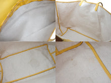 Load image into Gallery viewer, GOYARD ゴヤール サンルイGM バッグ トートバッグ STLOUIGMLTY08CL08P PVC レザー イエロー シルバー金具 良品 中古 4c076283