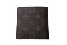 画像をギャラリービューアに読み込む, LOUIS VUITTON ルイヴィトン ポルトフォイユ マルコ 二つ折り財布 M61675 モノグラム ブラウン 良品 中古 4c076285