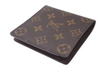 画像をギャラリービューアに読み込む, LOUIS VUITTON ルイヴィトン ポルトフォイユ マルコ 二つ折り財布 M61675 モノグラム ブラウン 良品 中古 4c076285