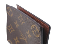 画像をギャラリービューアに読み込む, LOUIS VUITTON ルイヴィトン ポルトフォイユ マルコ 二つ折り財布 M61675 モノグラム ブラウン 良品 中古 4c076285