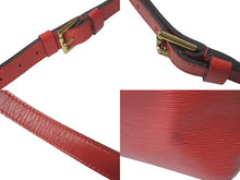 画像をギャラリービューアに読み込む, LOUIS VUITTON ルイヴィトン プチノエ ショルダーバッグ M44107 レッド エピレザー ゴールド金具 良品 中古 4c076288