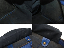 画像をギャラリービューアに読み込む, LOUIS VUITTON ルイヴィトン スピーディ30 エピ ハンドバッグ ボストンバッグ M43005 PVC レザー ブルー ゴールド金具 美品 中古 4c076289