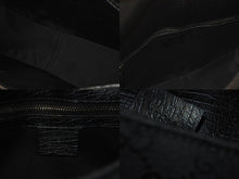 Load image into Gallery viewer, GUCCI グッチ ホースビット ワンショルダーバッグ 114915 001364 GGキャンバス レザー ブラック シルバー金具 美品 中古 4c076291