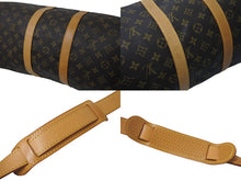画像をギャラリービューアに読み込む, LOUIS VUITTON ルイヴィトン キーポルバンドリエール45 ボストンバッグ M41418 ブラウン ゴールド金具 美品 中古 4c076295