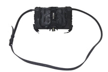 画像をギャラリービューアに読み込む, BALENCIAGA バレンシアガ スニーカーヘッドフォンホルダー ショルダーバッグ ファブリック ブラック 美品 中古 4c076301