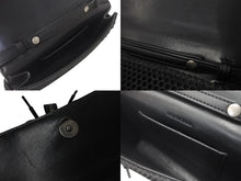 画像をギャラリービューアに読み込む, BALENCIAGA バレンシアガ スニーカーヘッドフォンホルダー ショルダーバッグ ファブリック ブラック 美品 中古 4c076301