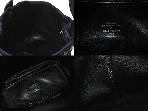 LOUIS VUITTON Spotlight PM Handbag Shoulder Bag M94601 Midnight Blue Silver Good Condition Used 4c076303