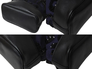 LOUIS VUITTON Spotlight PM Handbag Shoulder Bag M94601 Midnight Blue Silver Good Condition Used 4c076303