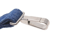Load image into Gallery viewer, 極美品 CHANEL シャネル ショルダーストラップ ココマーク ロゴ デニム ブルー シルバー金具 中古 4c076315