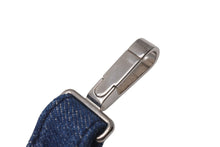 Load image into Gallery viewer, 極美品 CHANEL シャネル ショルダーストラップ ココマーク ロゴ デニム ブルー シルバー金具 中古 4c076315