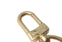 Load image into Gallery viewer, LOUIS VUITTON ルイヴィトン キーポル 替えショルダーストラップ ヌメ革 ブラウン ゴールド金具 美品 中古 4c076314
