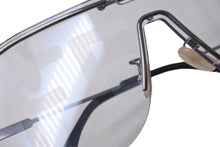 Load image into Gallery viewer, FENDI フェンディ サングラス M0098 クリア シルバー ブランドロゴ プラスチック イタリア製 美品 中古 4c076321