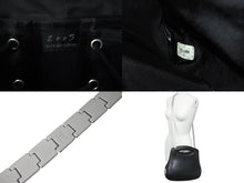 Load image into Gallery viewer, CHANEL シャネル ヒップバッグ 2WAYハンドバッグ ショルダーバッグ 5番台 レザー ブラック シルバー金具 美品 中古 4c076329
