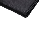 画像をギャラリービューアに読み込む, Cartier カルティエ マストライン カードケース パスケース 名刺入れ レザー ブラック シルバー金具 美品 中古 4c076333