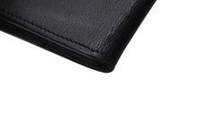 画像をギャラリービューアに読み込む, Cartier カルティエ マストライン カードケース パスケース 名刺入れ レザー ブラック シルバー金具 美品 中古 4c076333