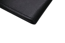 画像をギャラリービューアに読み込む, Cartier カルティエ マストライン カードケース パスケース 名刺入れ レザー ブラック シルバー金具 美品 中古 4c076333