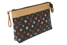 画像をギャラリービューアに読み込む, 極美品 LOUIS VUITTON ルイヴィトン ポシェット ヴォワヤージュ クラッチバッグ M83568 モノグラム クラギー タイラー ザ クリエイター Tyler The Creator 中古 4c076335