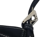 Load image into Gallery viewer, 極美品 FENDI フェンディ マンマバケット ワンショルダーバッグ イタリア製 デニム ネイビー シルバー金具 中古 4c076350